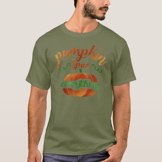 カボチャのスパイスオールデイズ Tシャツ (正面)