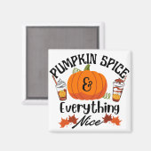 カボチャのスパイスオールナイス マグネット (正面/裏面)