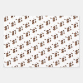 カボチャのスパイスギフトラップ ラッピングペーパーシート (正面3)