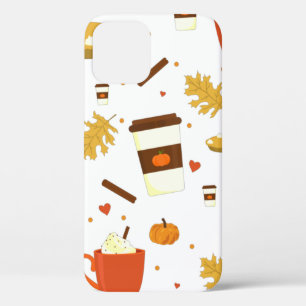 カボチャのスパイスコーヒーが大好き iPhone 12ケース