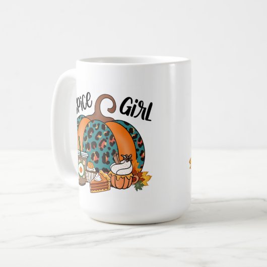 カボチャのスパイスコーヒーマグ コーヒーマグカップ (正面左)