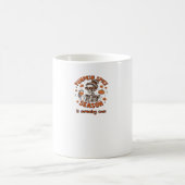 カボチャのスパイスシーズンが間もなくハロウィーンファールを始める コーヒーマグカップ (中央)