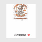 カボチャのスパイスシーズンが間もなくハロウィーンファールを始める シール (シート)