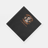 カボチャのスパイスシーズンが間もなくハロウィーンファールを始める スタンダードランチョンナプキン (角)