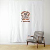 カボチャのスパイスシーズンが間もなくハロウィーンファールを始める タペストリー (インサイチュ)