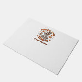 カボチャのスパイスシーズンが間もなくハロウィーンファールを始める ドアマット (アングル)