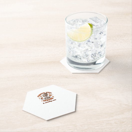 カボチャのスパイスシーズンが間もなくハロウィーンファールを始める ペーパーコースター (インサイチュ)