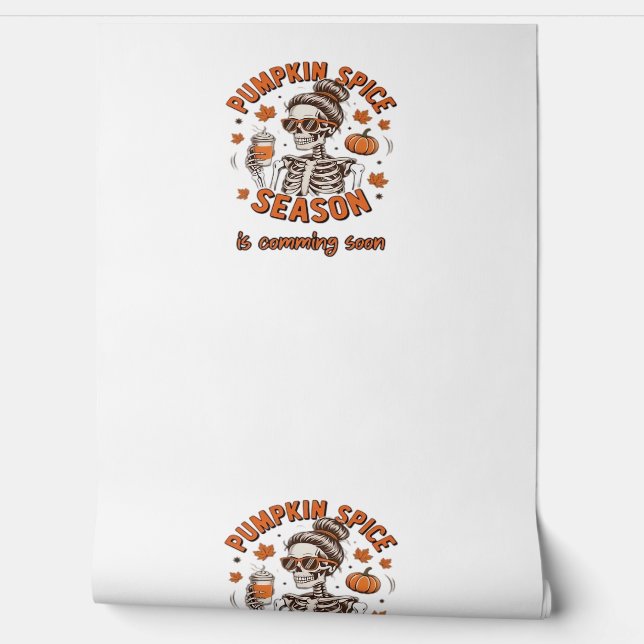 カボチャのスパイスシーズンが間もなくハロウィーンファールを始める 壁紙 (ほどく)