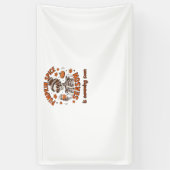 カボチャのスパイスシーズンが間もなくハロウィーンファールを始める 横断幕 (縦)