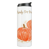 カボチャのスパイスシーズンの水の色カボチャのための準備 タンブラー (回転左)