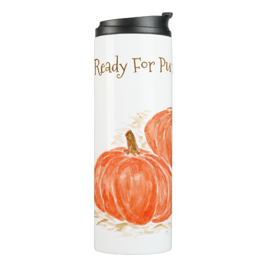 カボチャのスパイスシーズンの水の色カボチャのための準備 タンブラー (回転左)