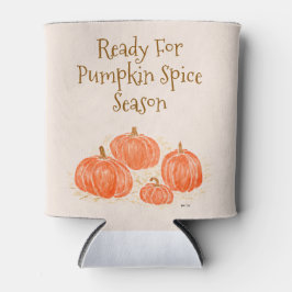 カボチャのスパイスシーズンの水の色カボチャのための準備 缶クーラー