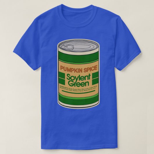 カボチャのスパイスソイルメントグリーン Tシャツ (デザイン正面)