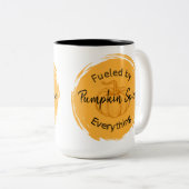 カボチャのスパイスツートーンコーヒーマグ ツートーンマグカップ (正面右)