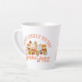 カボチャのスパイスドリンクが大好き カフェラテマグ (左アングル)