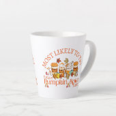 カボチャのスパイスドリンクが大好き カフェラテマグ (右アングル)