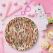 カボチャのスパイスパターン ペーパープレート (パーティー)