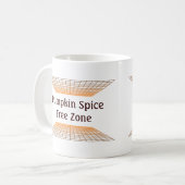カボチャのスパイスフリーゾーン コーヒーマグカップ (正面左)