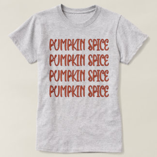 カボチャのスパイスワードTシャツ Tシャツ