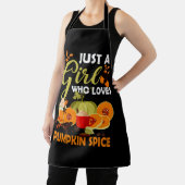 カボチャのスパイス大好きな女の子だけの秋の秋Th エプロン (インサイチュ)