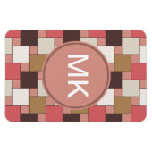 カボチャのスパイス織りパターン マグネット (横)