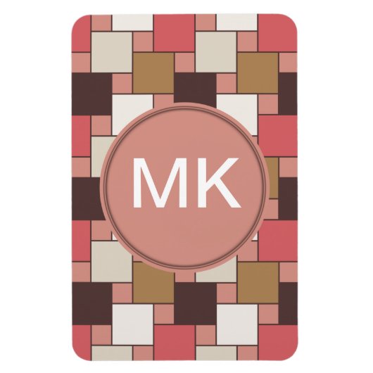 カボチャのスパイス織りパターン マグネット (縦)