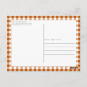 カボチャのスパイス&オールナイス – 秋ベビーシャワー ポストカード (裏面)