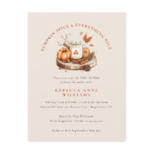 カボチャのスパイス&オールナイス – 秋ベビーシャワー