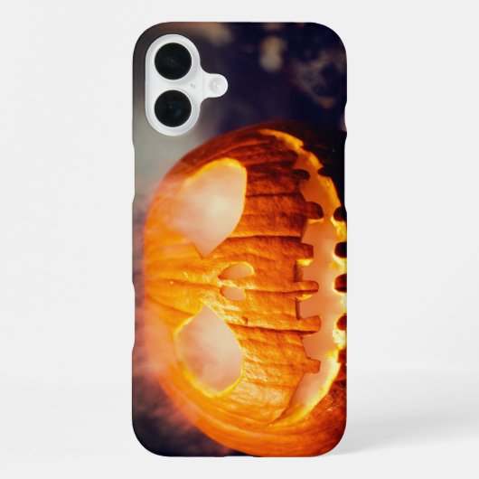 カボチャのスマホケース iPhoneケース (裏面)