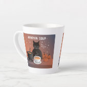カボチャのスープ カフェラテマグ (左アングル)