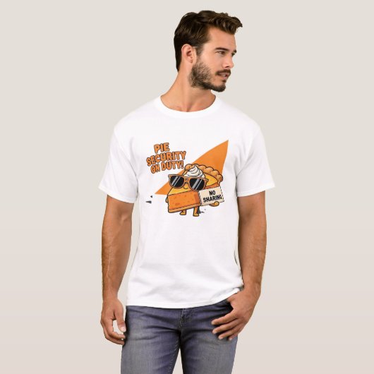 カボチャのタルト警備員 笑謝肉祭 Tシャツ (正面フル)