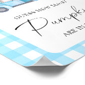 カボチャのトラック – カボチャの数を推測 ポスター (角)