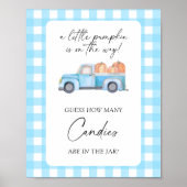 カボチャのトラック – キャンディーズの数を推測ポスター ポスター (正面)