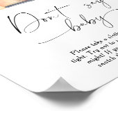 カボチャのトラック – 言わないベビーポスター ポスター (角)