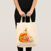 カボチャのトートバッグでの収穫(2-III) トートバッグ (正面(商品))