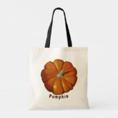 カボチャのトートバッグ トートバッグ (裏面)
