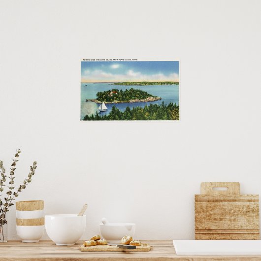 カボチャのノブとロングアイランド ポスター (キッチン)