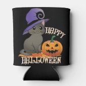 カボチャのハッピーハロウィーン猫 缶クーラー (裏面)