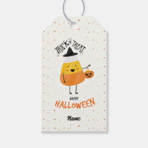 カボチャのハロウィンタグ
