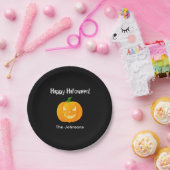カボチャのハロウィンパーティー紙皿 ペーパープレート (パーティー)