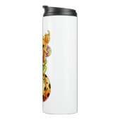 カボチャのハロウィーンかわいいカエル タンブラー (回転右)