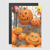 カボチャのハロウィーンハロウィーンのカボチャのちょうちんオレンジのカボチャ (正面/裏面)