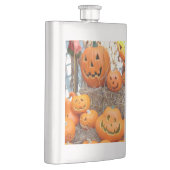 カボチャのハロウィーンハロウィーンのカボチャのちょうちんオレンジのカボチャ フラスク (右)