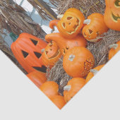 カボチャのハロウィーンハロウィーンのカボチャのちょうちんオレンジのカボチャ 薄葉紙 (詳細)