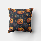 カボチャのハロウィーンフェスティバル クッション (裏面)