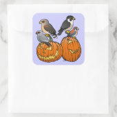 カボチャのバードラプター スクエアシール (バッグ)