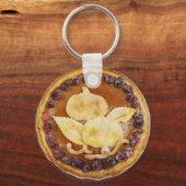カボチャのパイ食品の写真 キーホルダー (正面)