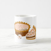 カボチャのパイ コーヒーマグカップ (中央)