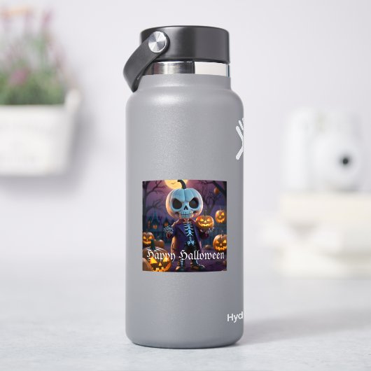カボチャのパッチのスケルトンの仲間 シール (HydroFlask)