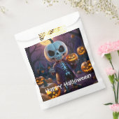 カボチャのパッチのスケルトンの仲間 フェイバーバッグ (封をした状態)